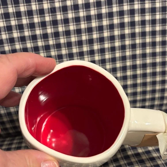 Rae Dunn White and Red 'You Are Berry Sweet' Mug - Picture 4 of 6